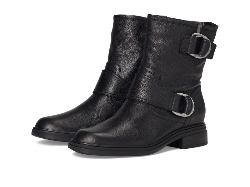 ナチュライザー レディース シューズ ブーツ・レインブーツ Naturalizer Optimus Black Leather ブラック