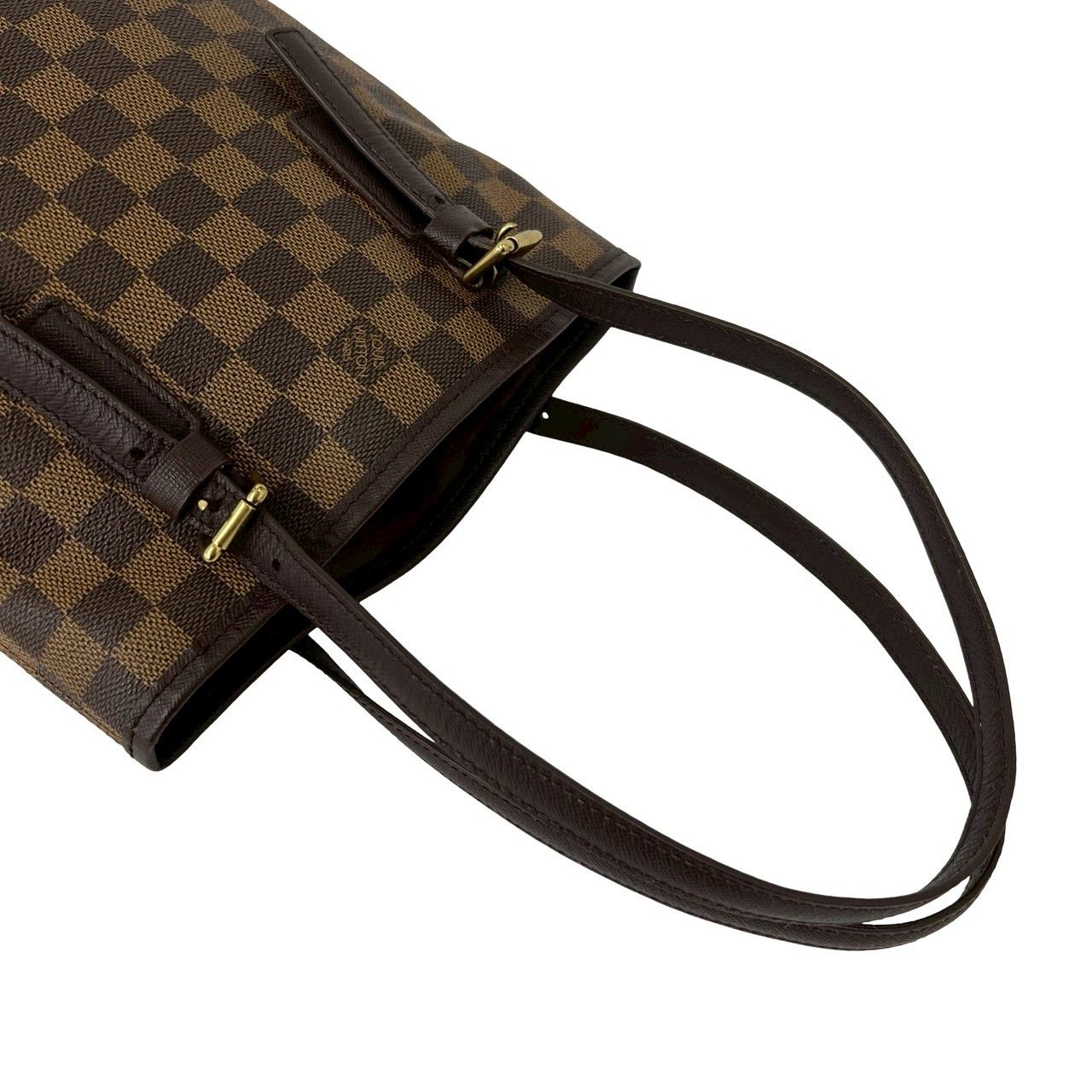 極 美品 LOUIS VUITTON ルイヴィトン ヴィンテージ マレ ダミエ レザー