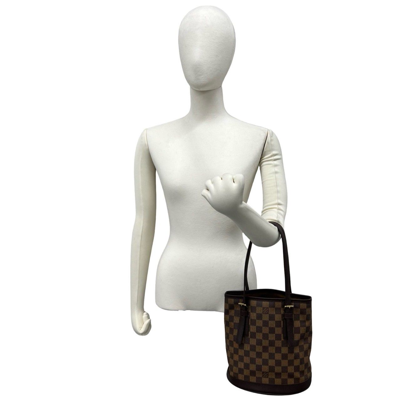 極 美品 LOUIS VUITTON ルイヴィトン ヴィンテージ マレ ダミエ レザー