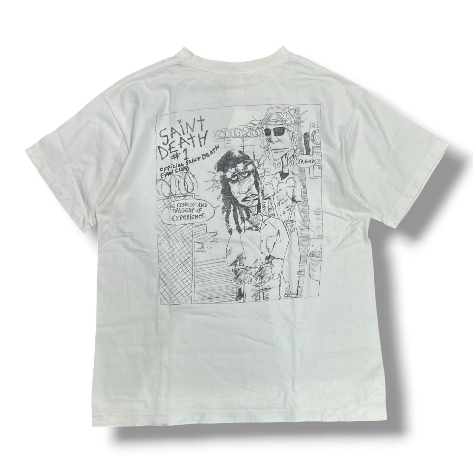 SAINT MICHAEL SS TEE SAINT DEATH デニムティアーズコラボTシャツ