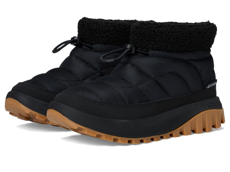コロンビア レディース シューズ ブーツ・レインブーツ Columbia Snowtrot Shorty BlackSea Salt ブラック