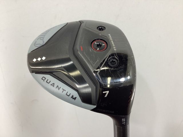【中古】フェアウェイウッド キャロウェイ 【カスタム・7W】クアンタム　トリプルダイヤモンド　/アッタスRXサンライズレッド 5/SR/21[6882