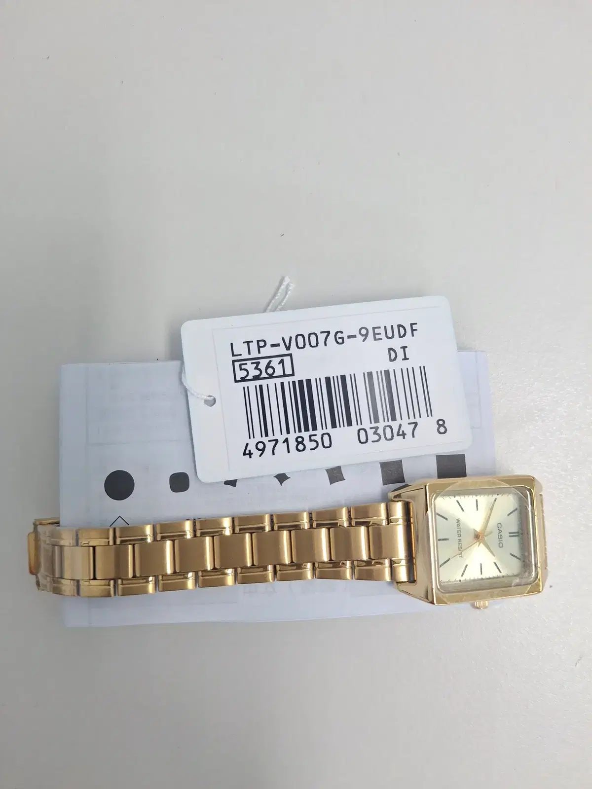 オープンボックス CASIO カシオ LTP-V007G-9E レディース メタル ウォッチ /