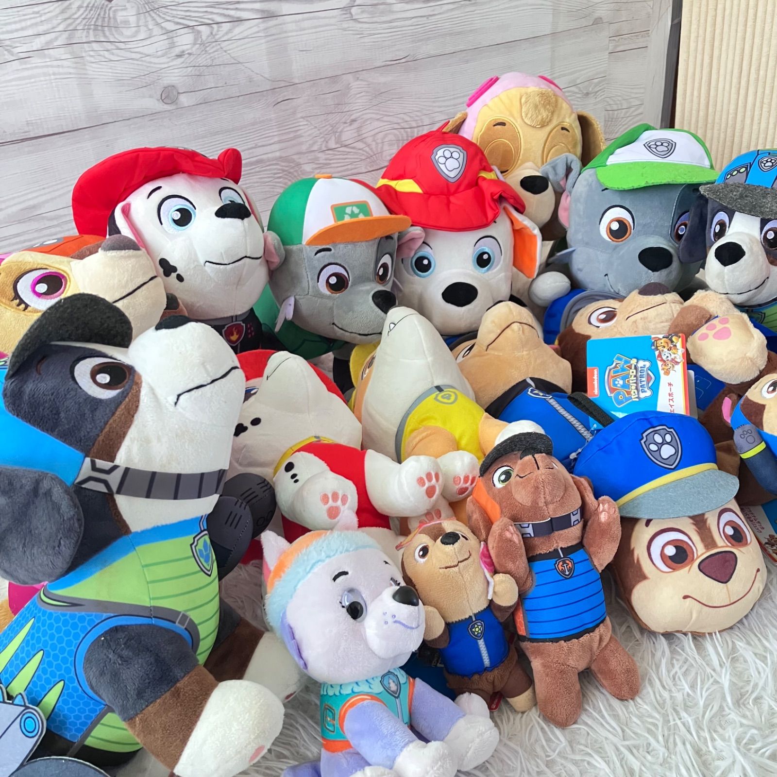 パウパトロール ぬいぐるみ 大量まとめ売り 16点セット キャラクター 