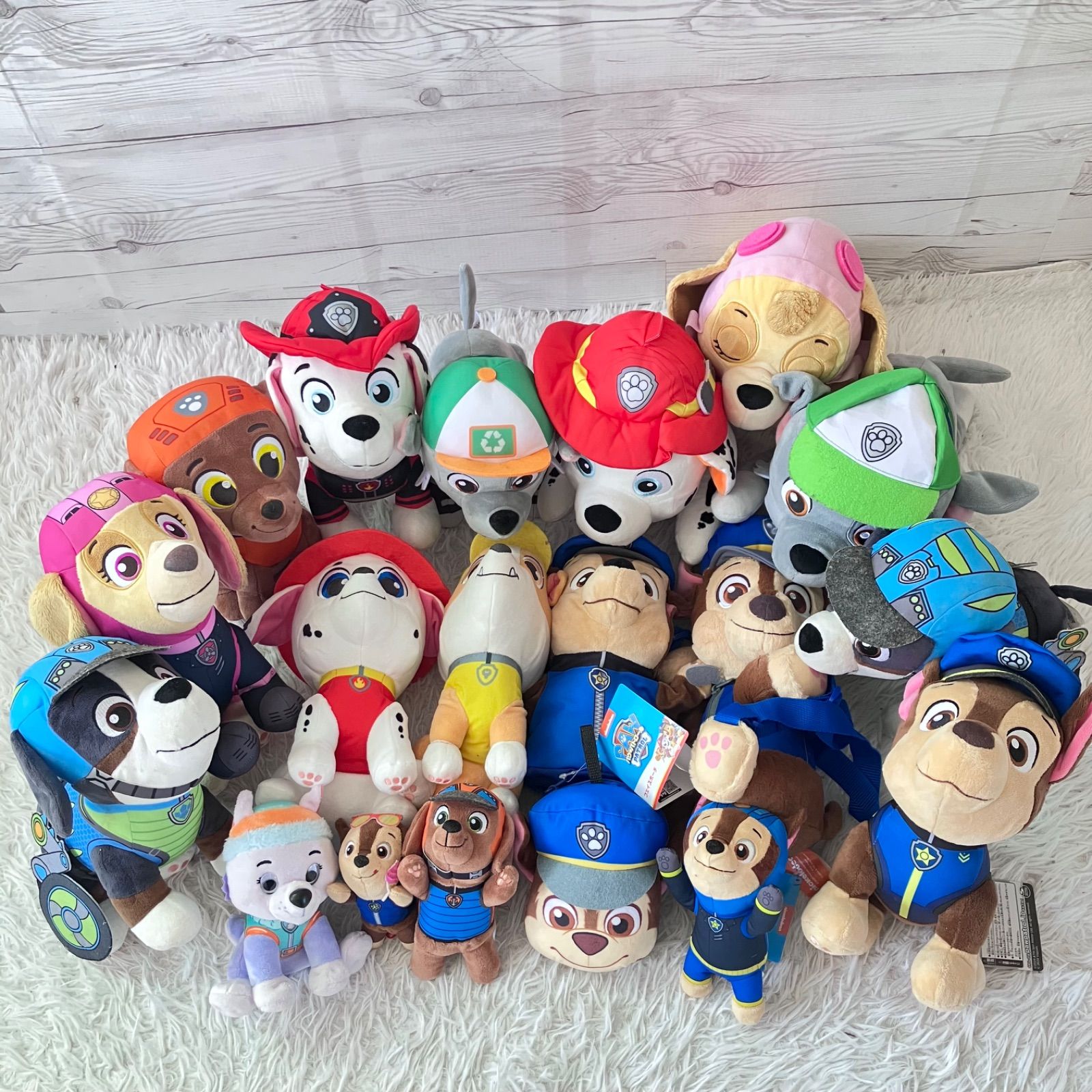 パウパトロール ぬいぐるみ 大量まとめ売り 16点セット キャラクター 