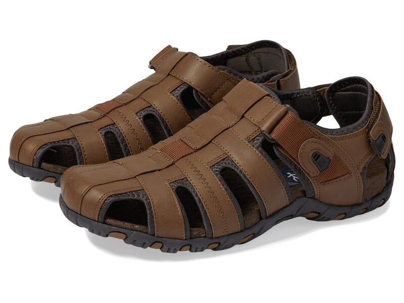 ノンブッシュ メンズ シューズ サンダル Nunn Bush Rio Bravo Fisherman Sandal Tan タン
