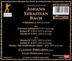 【CD】Sonata Flute/Hpd (6)/Con Italiano/So
