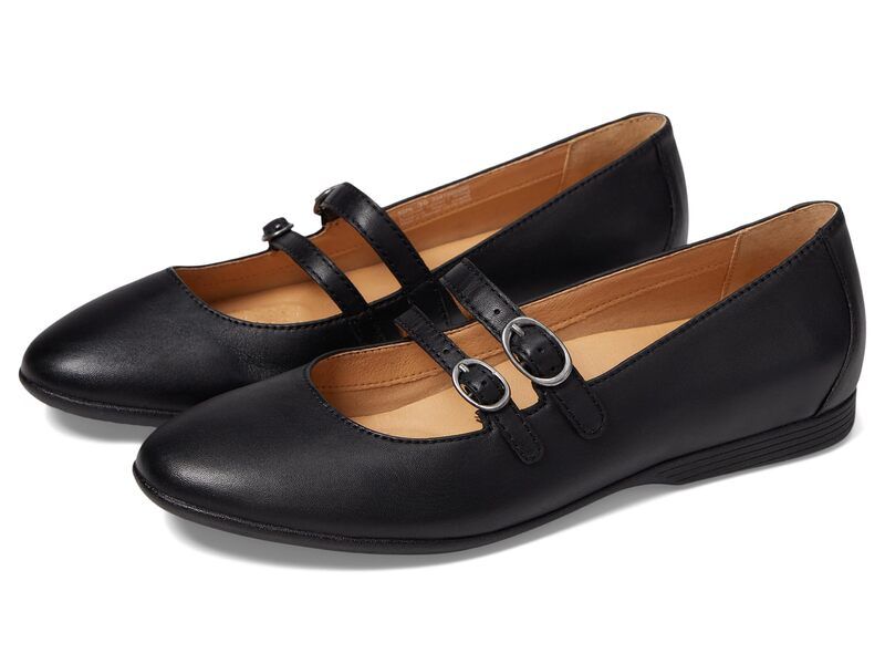 ダンスコ レディース シューズ スリッポン・ローファー Dansko Leeza Black Nappa Leather ブラック