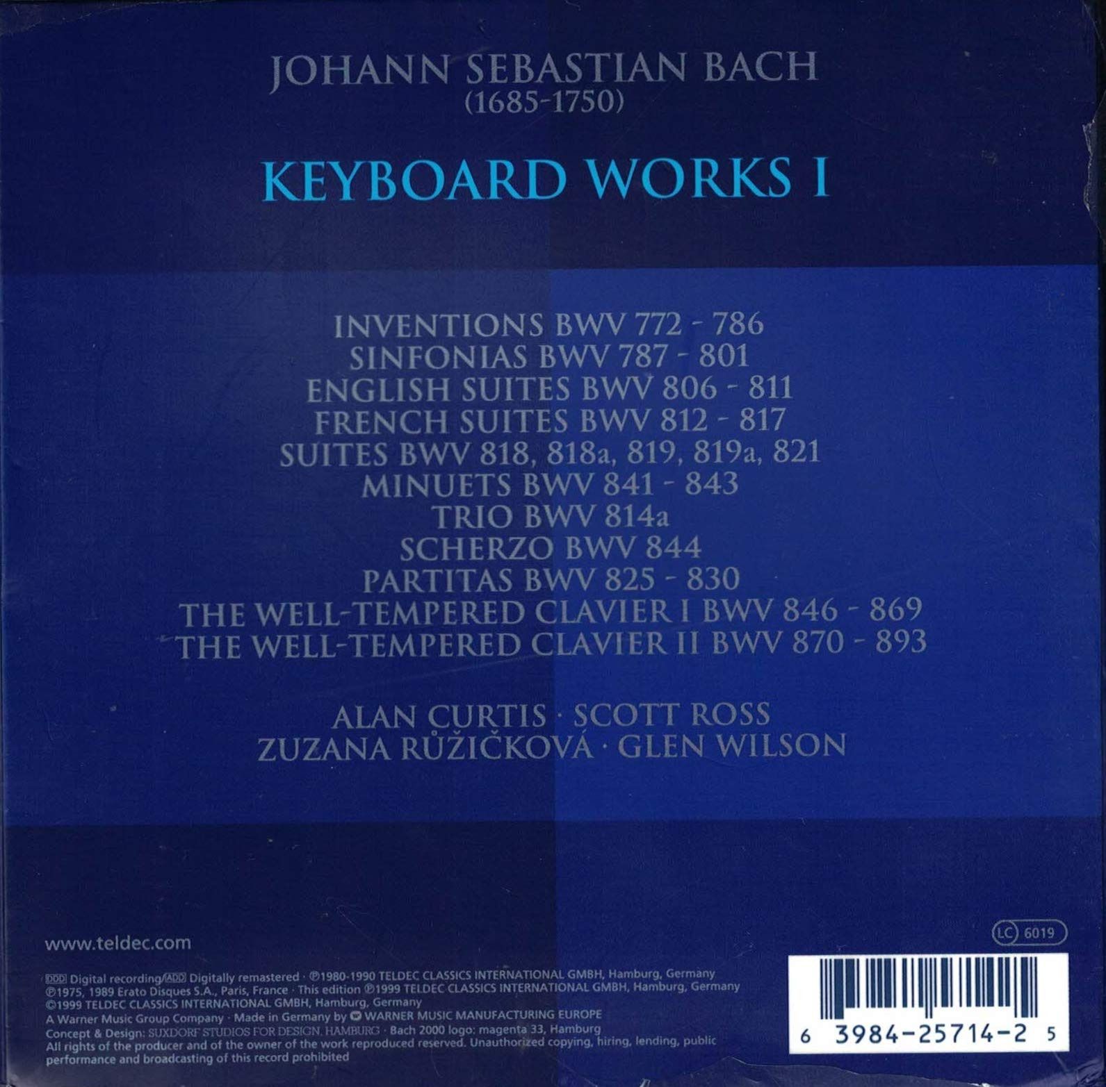 【CD】Bach 2000-Volume. 9