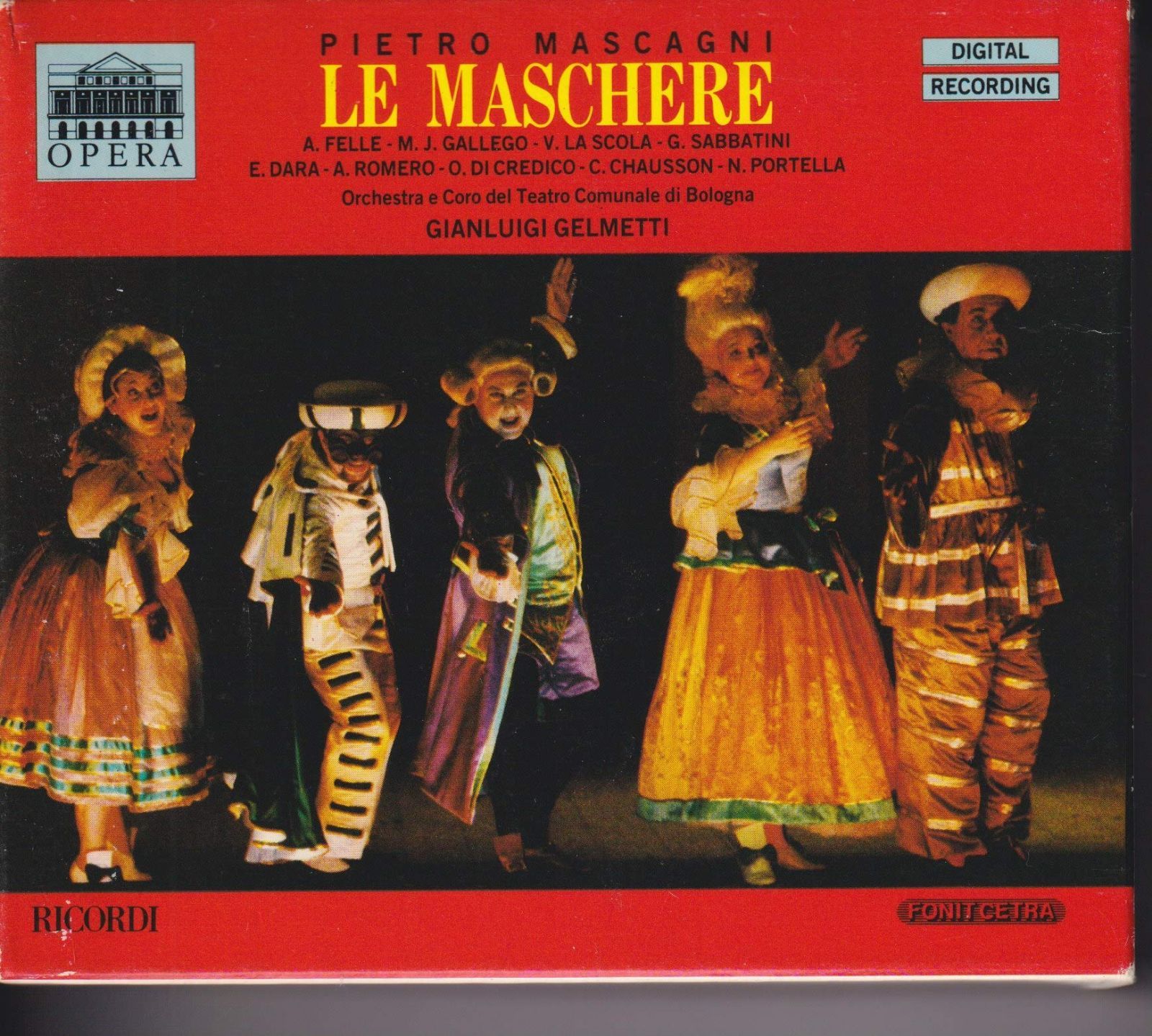 【CD】Le Maschere