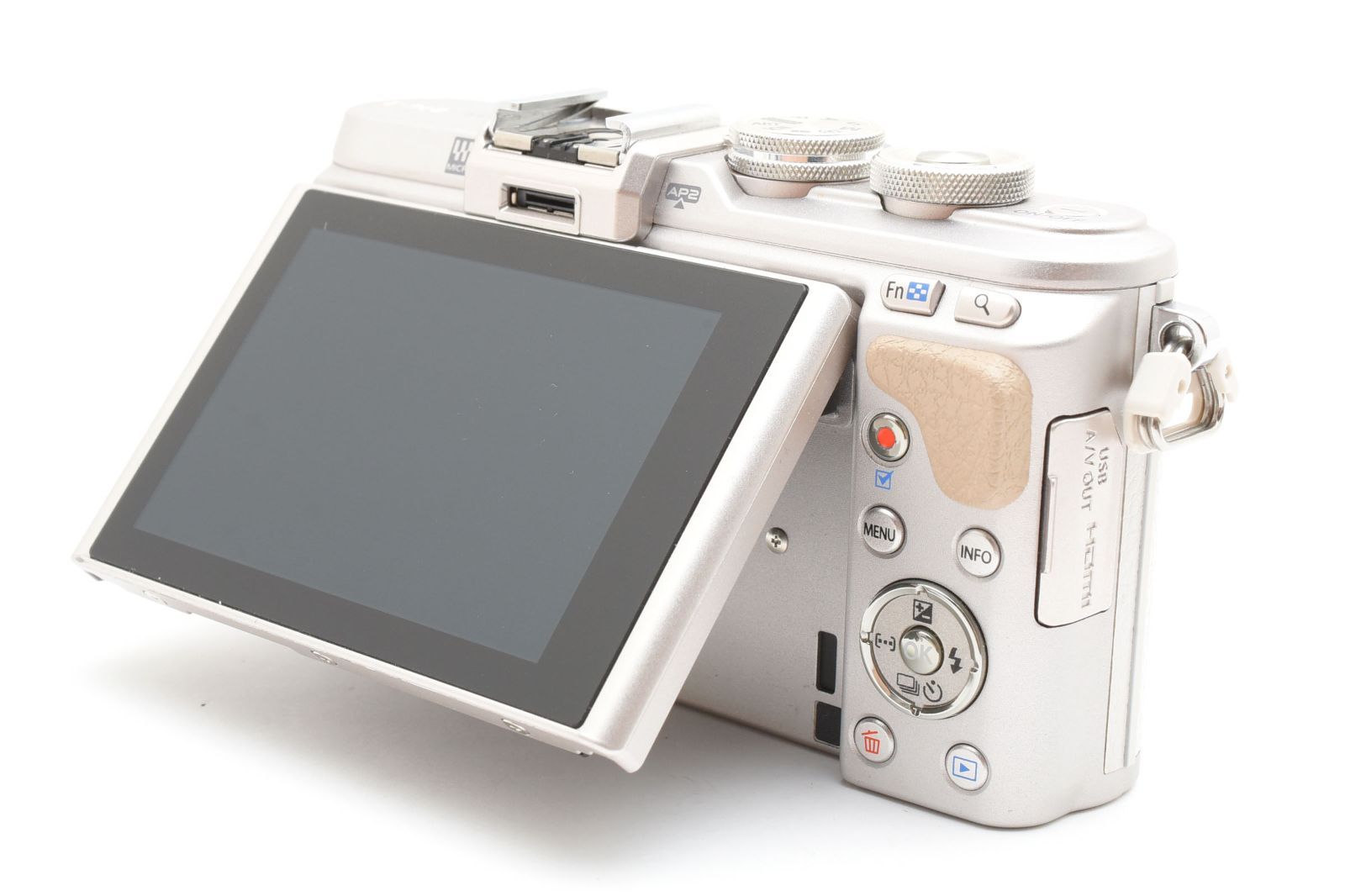 OLYMPUS PEN E-PL8 ダブルズームキット ホワイト /3176 動作OK 返金