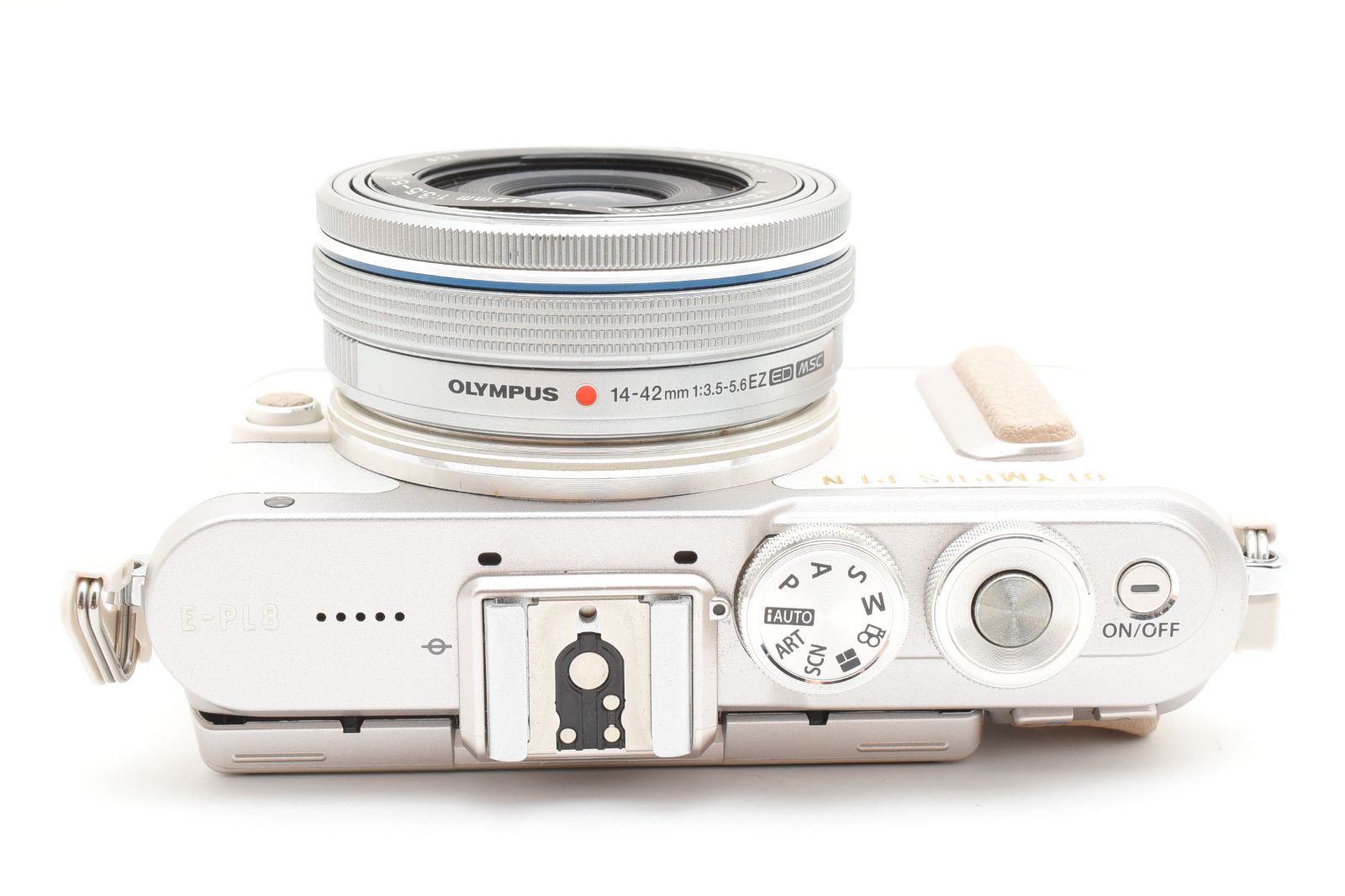 OLYMPUS PEN E-PL8 ダブルズームキット ホワイト /3176 動作OK 返金