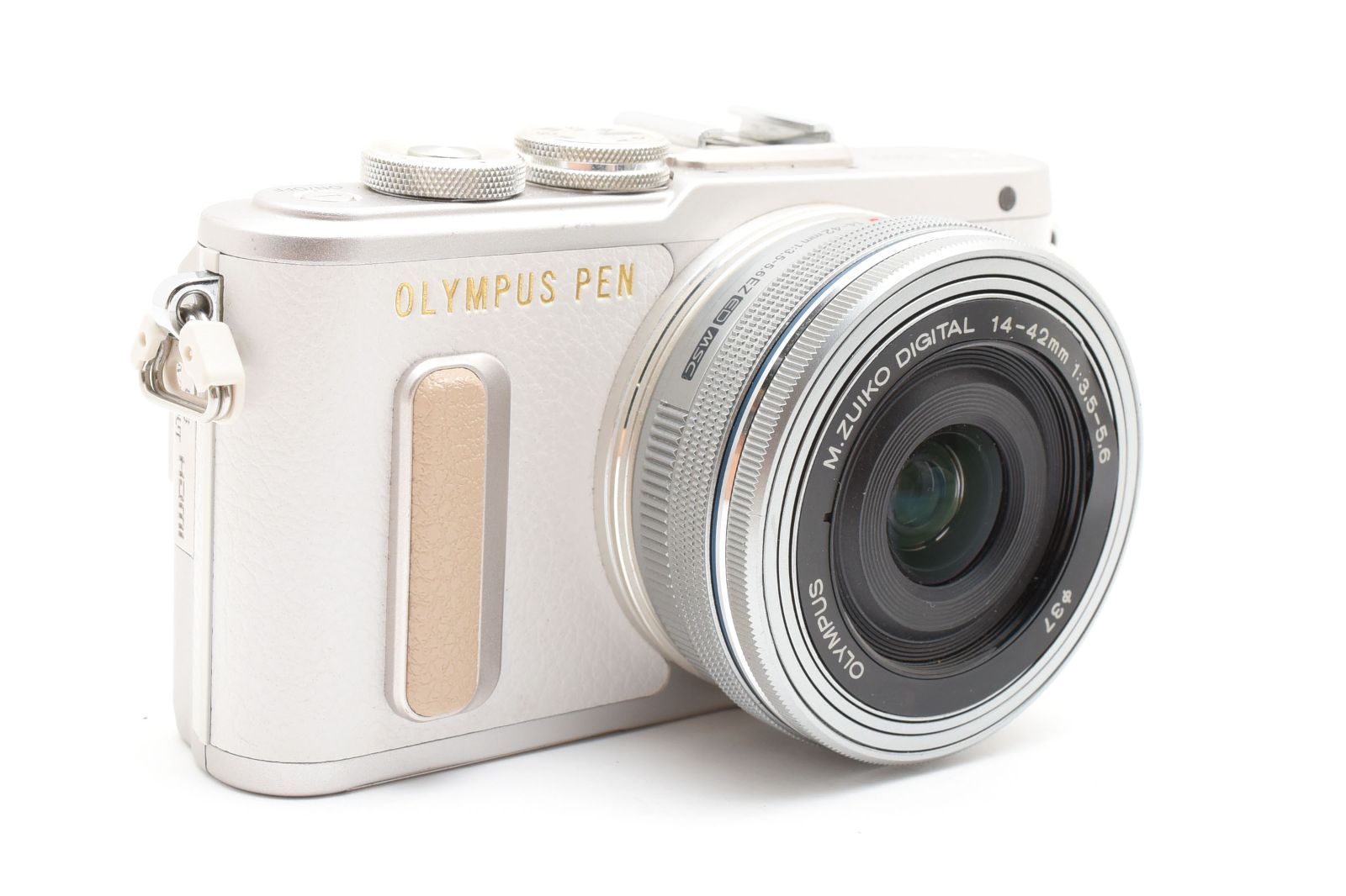 OLYMPUS PEN E-PL8 ダブルズームキット ホワイト /3176 動作OK 返金 