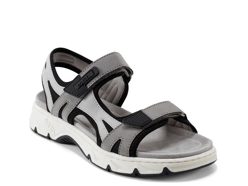 アース レディース シューズ サンダル Earth Venny Sandal GreyBlack ブラック