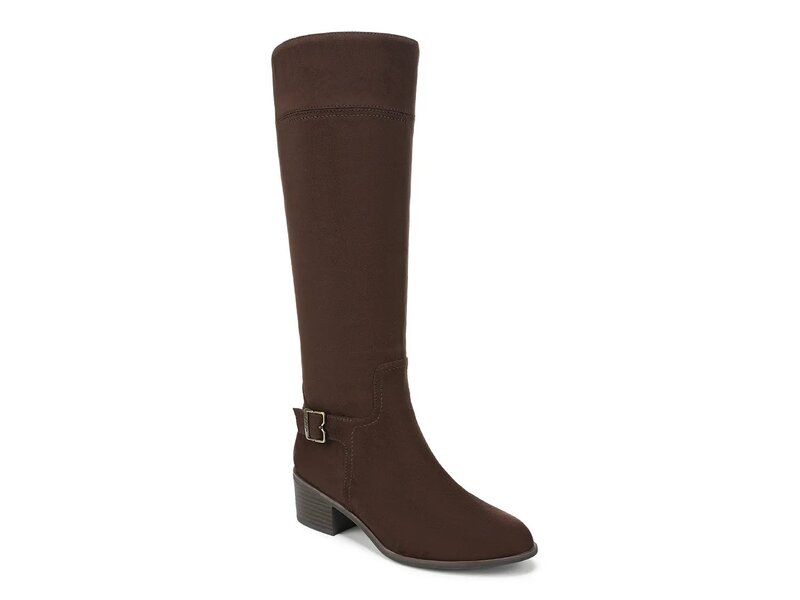 ドクター・ショール レディース シューズ ブーツ・レインブーツ Dr Scholls Adeline Riding Boot Dark Brown ブラウン
