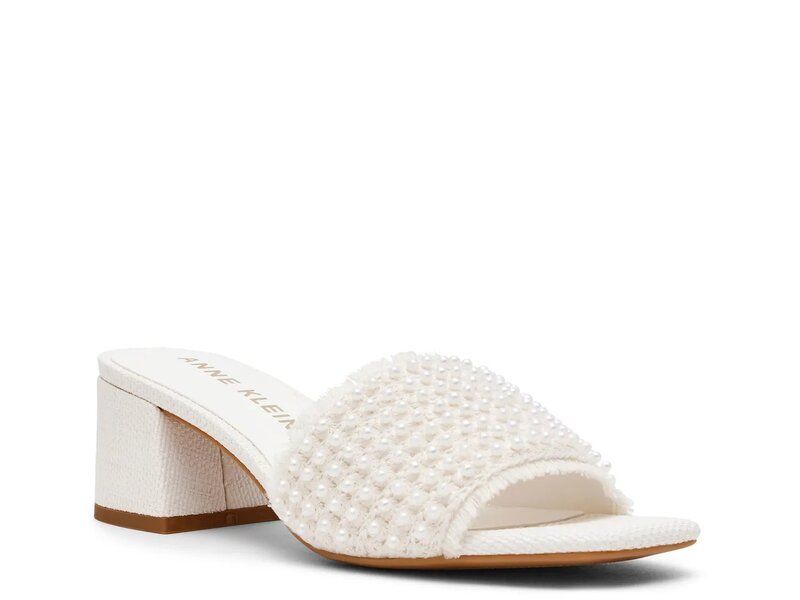 アンクライン レディース シューズ サンダル Anne Klein Dollsandal Pearl パール