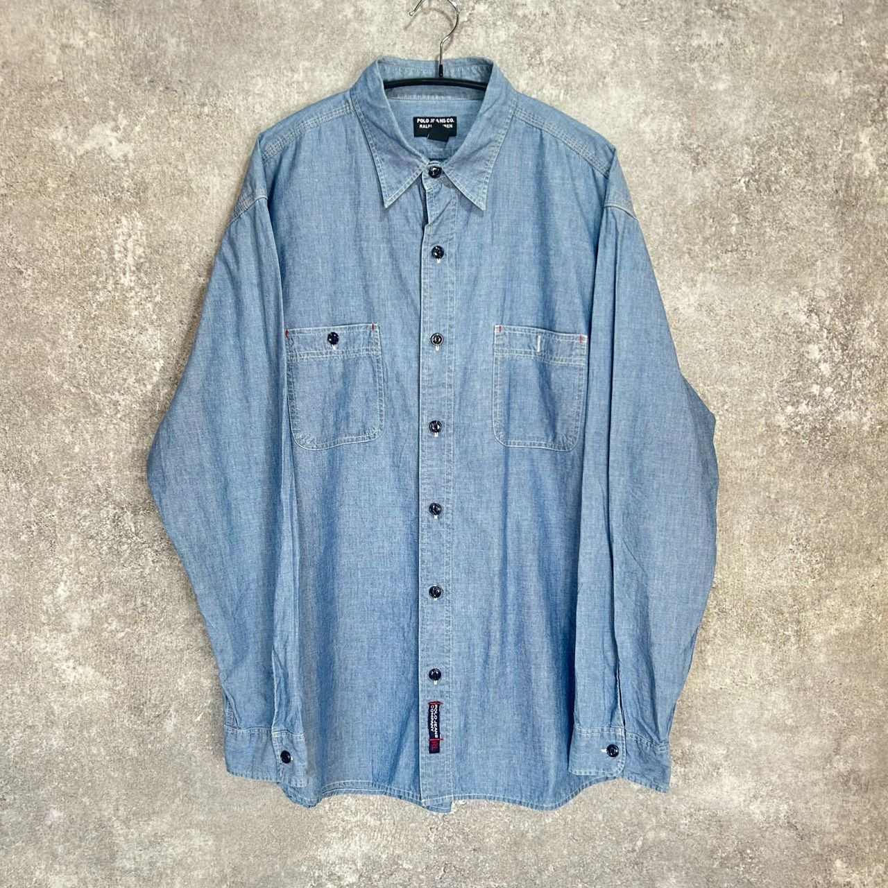 RALPH LAURENラルフローレン POLO JEANS ポロ ジーンズ シャンブレー 