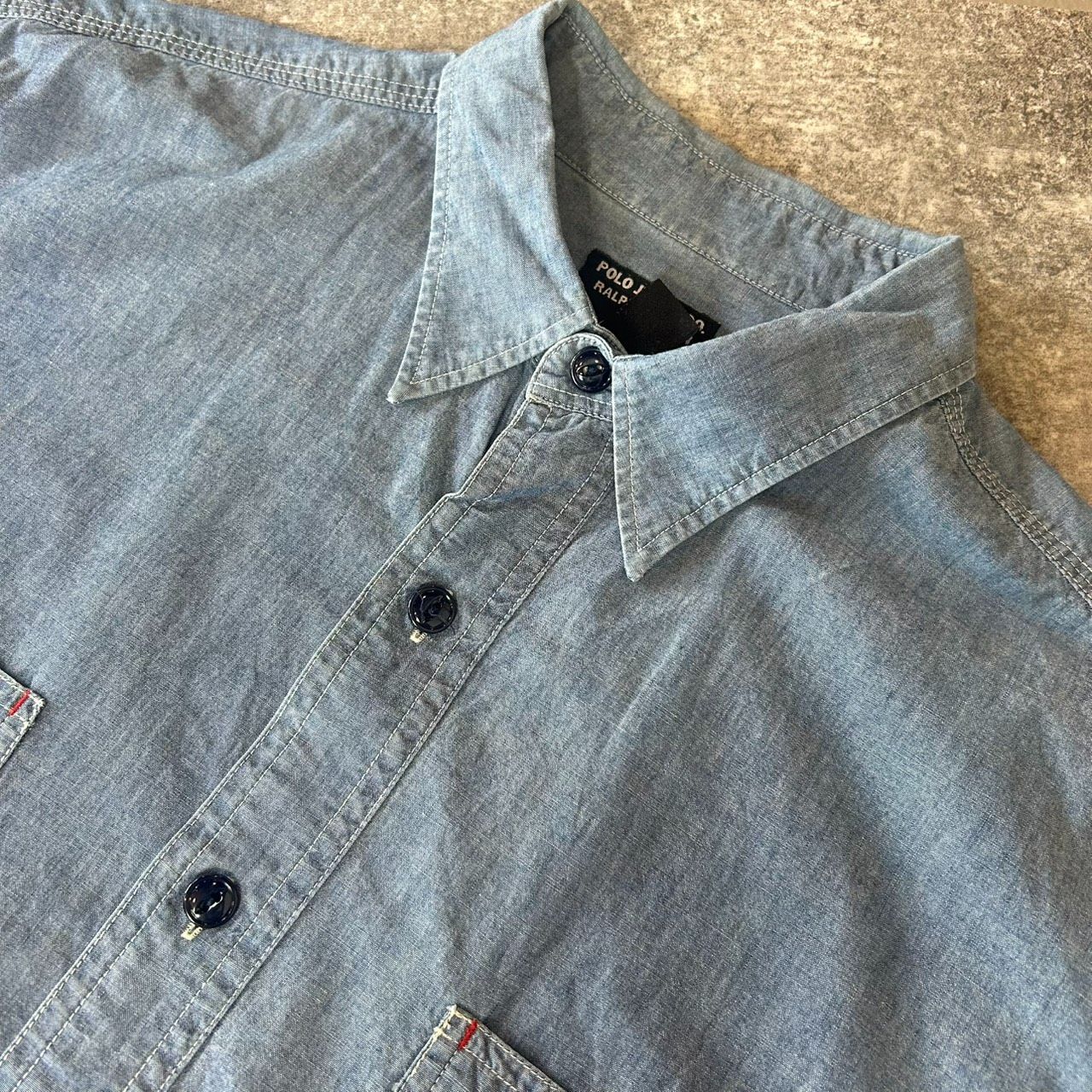 RALPH LAURENラルフローレン POLO JEANS ポロ ジーンズ シャンブレー 