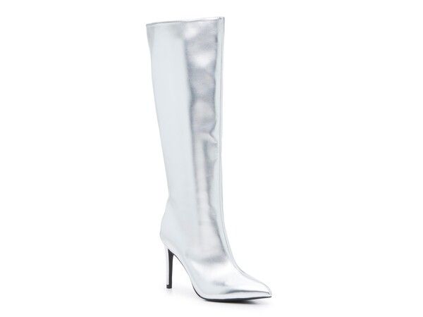 ミア レディース シューズ ブーツ・レインブーツ Mia Marysol Boot Silver Metallic シルバー