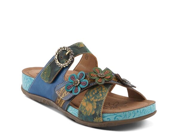 スプリングステップ レディース シューズ サンダル LArtiste by Spring Step Caelena Sandal Blue ブルー