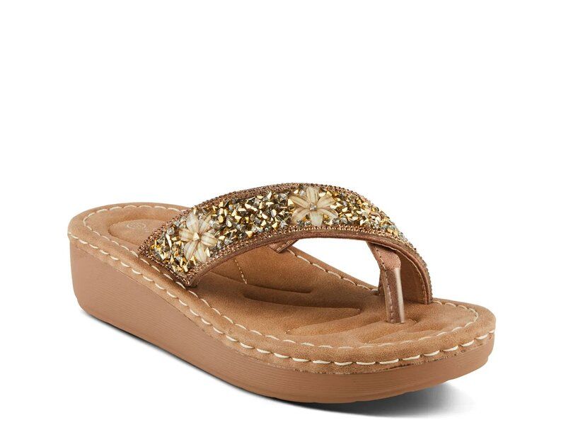 パトリシア レディース シューズ サンダル Patrizia Masai Sandal TanGoldtone Metallic タン