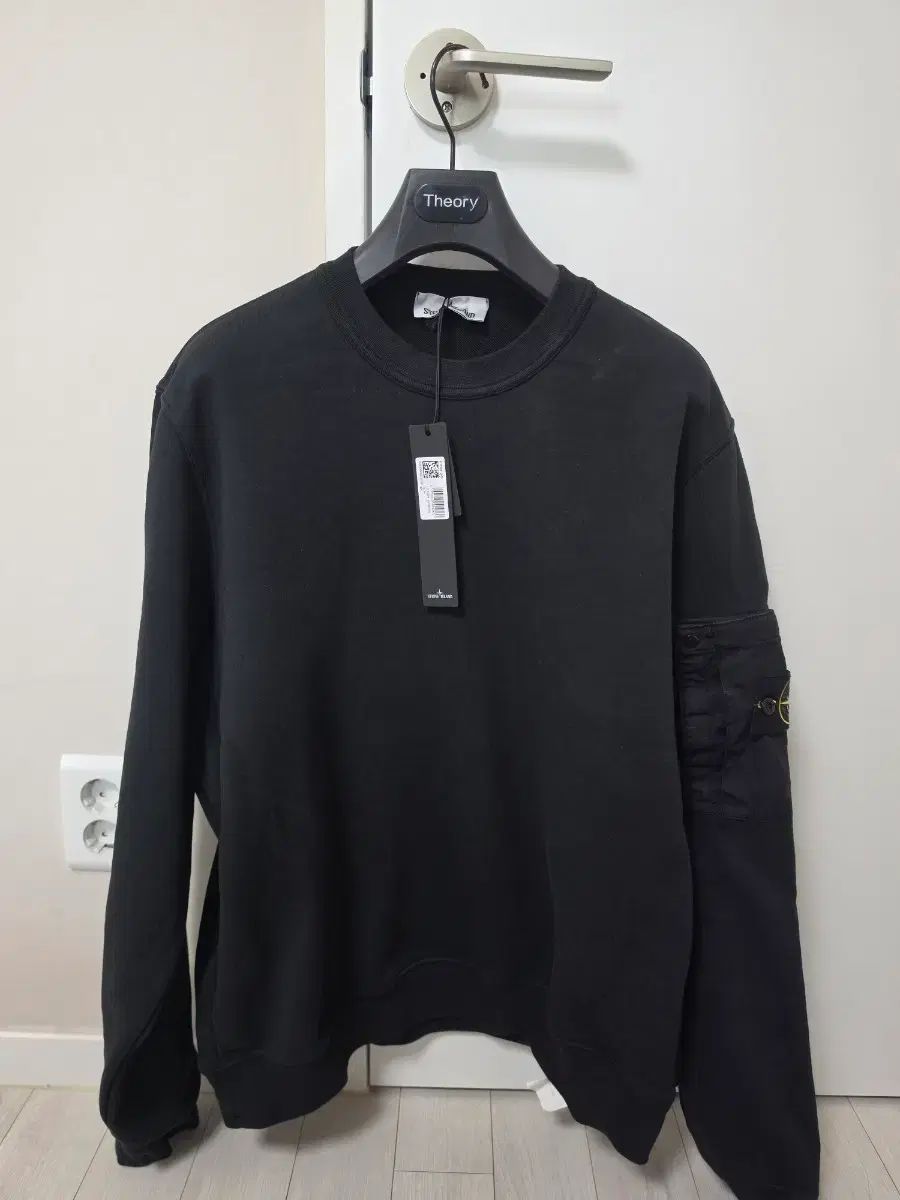 新品 STONE ISLAND ストーンアイランド スウェット ブラック XXL