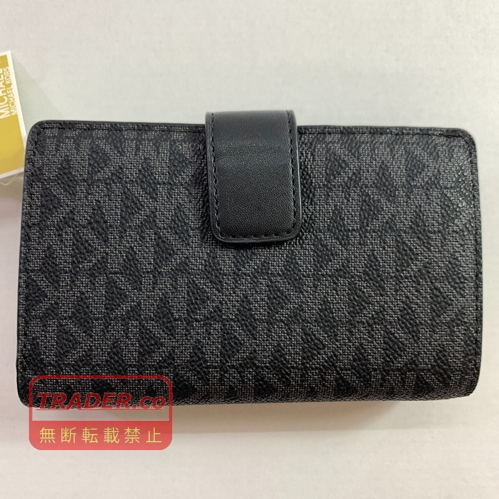 04w6821▽※【中古】MICHAEL KORS マイケルコース 二つ折り財布