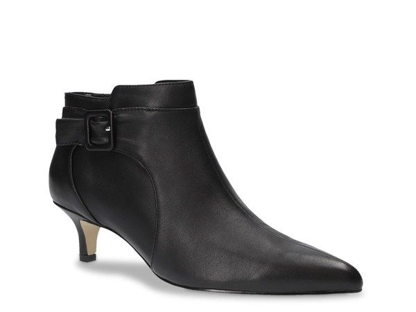 ベラヴィータ レディース シューズ ブーツ・レインブーツ Bella Vita Bindi Bootie Black Leather ブラック