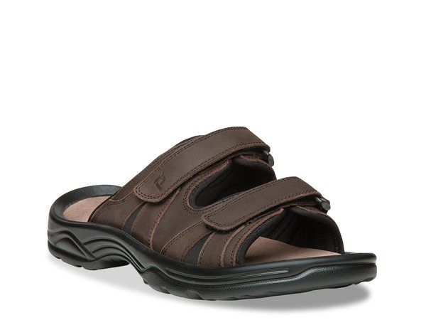 プロペット メンズ シューズ サンダル Propet Vero Sandal Dark Brown ブラウン