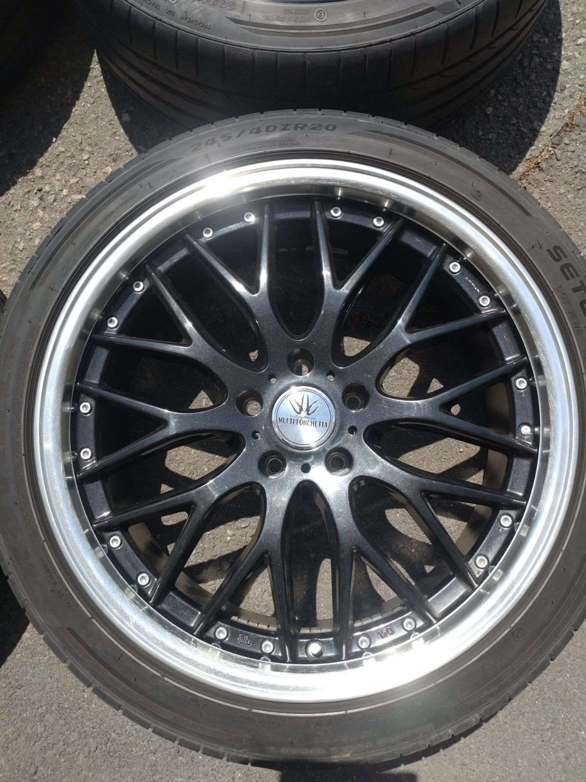 BADX 632 LOXARNY MULTI FORCHETTA マルチフォケッタ 20インチ 8.5J+32