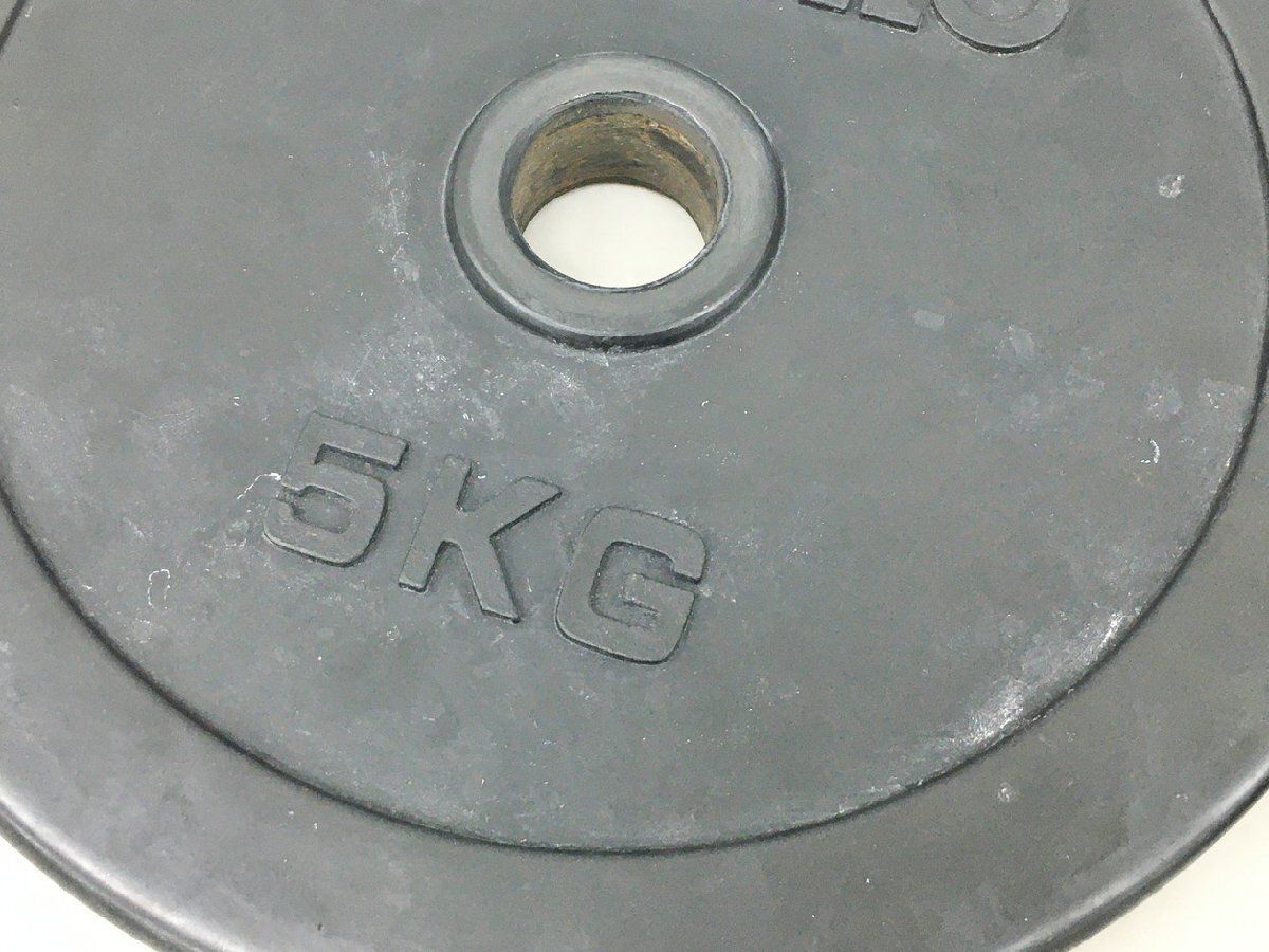 イヴァンコ IVANKO バーベル用プレート 5kg 2枚まとめセット ラバー