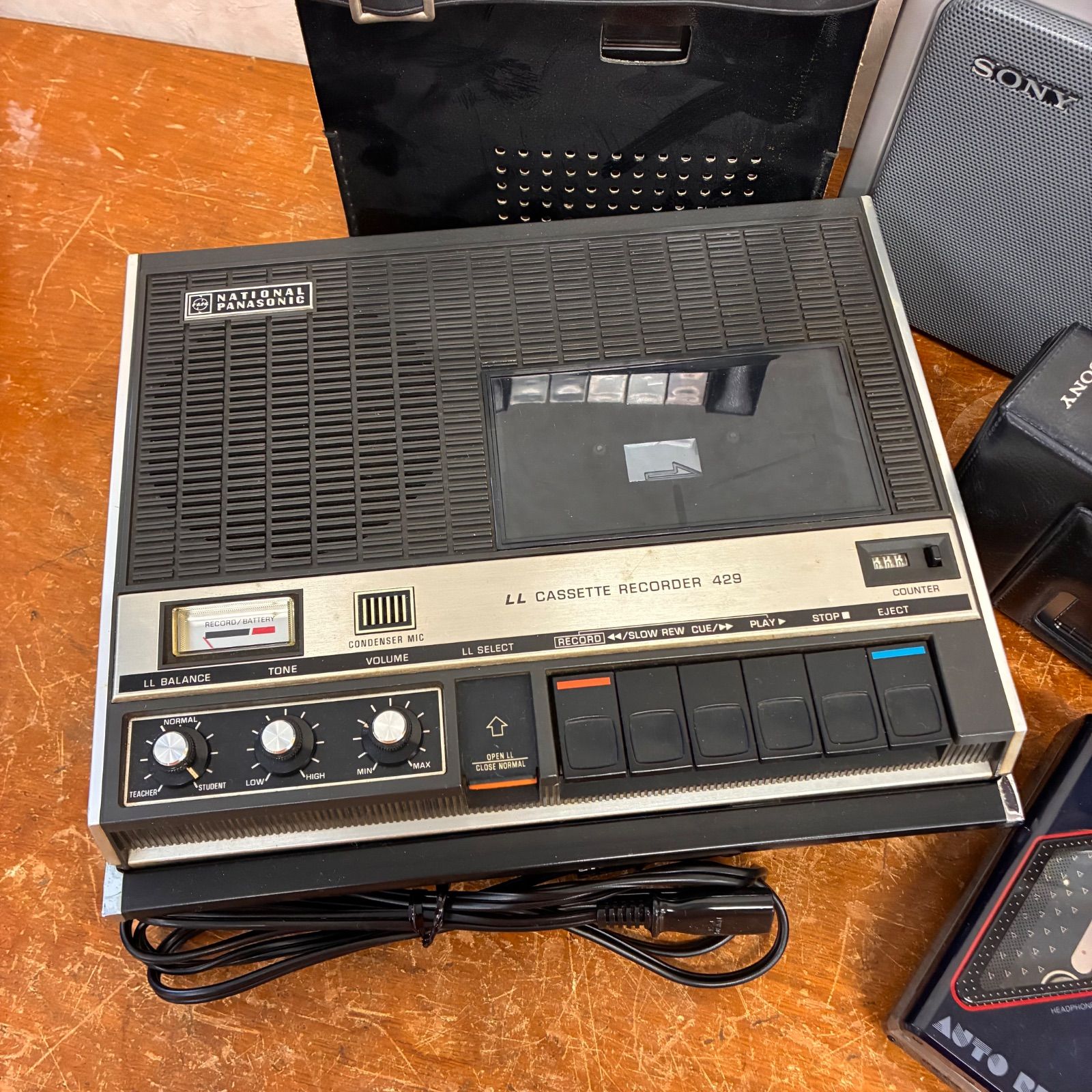 状態未確認品】ラジカセまとめ レトロ SONY SANYO National - メルカリ