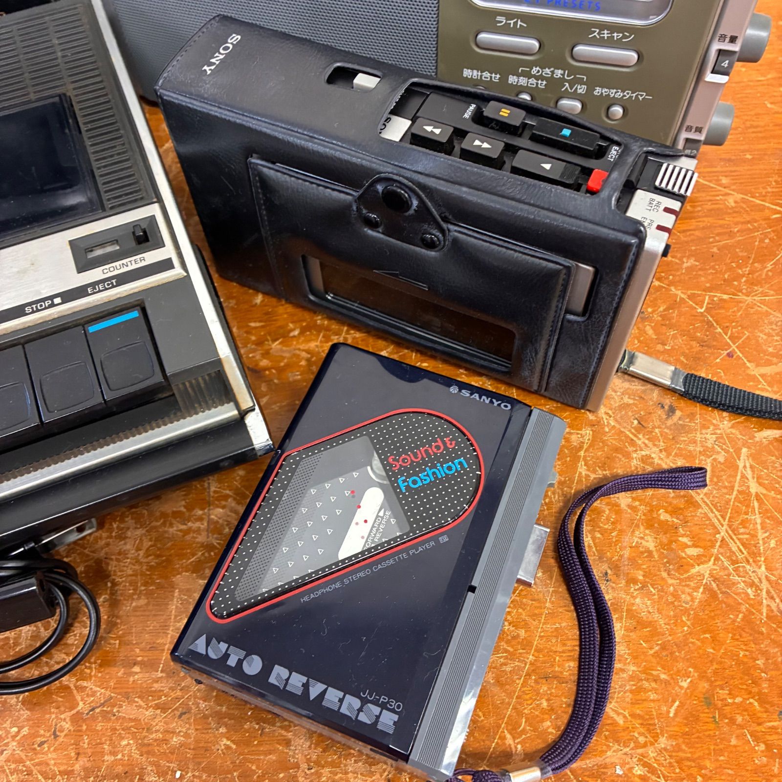 状態未確認品】ラジカセまとめ レトロ SONY SANYO National - メルカリ