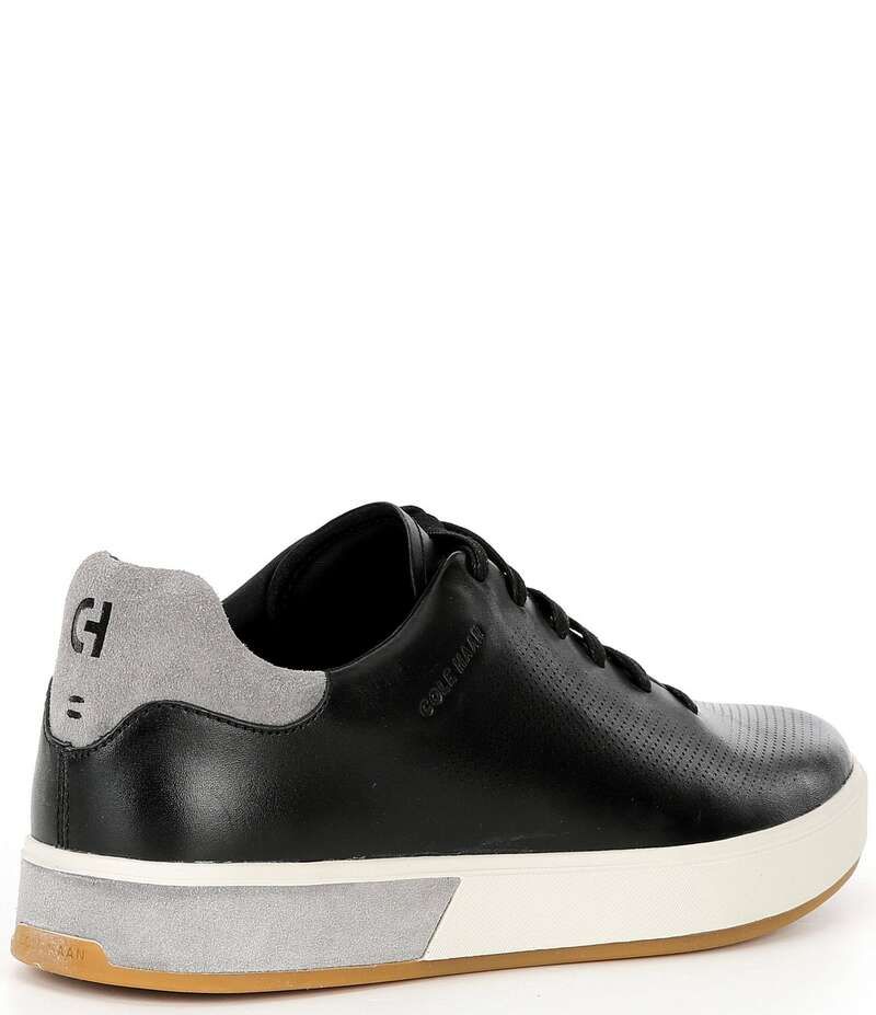 コールハーン メンズ ボトムス カジュアルパンツ スニーカー Cole Haan Mens GrandPro Angleace Sneakers BlackSea StoneGlacier Grey ブラック