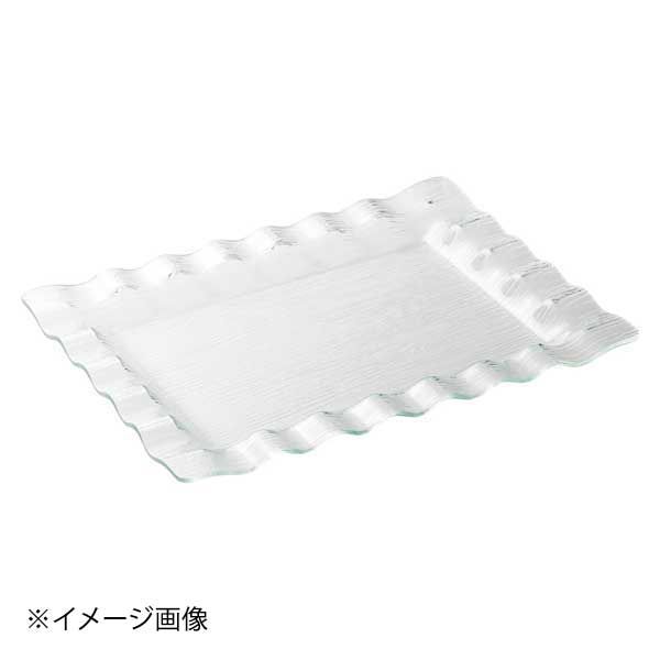 【新品】[AC]48cmさざ波ウェーブ長角盛皿