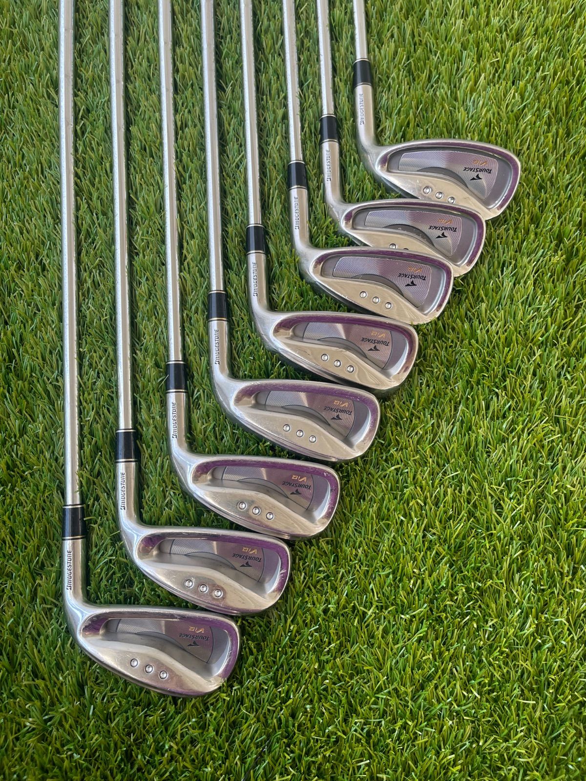 ブリヂストン アイアン 8本 右 BRIDGESTONE TOURSTAGE ViQ スチール