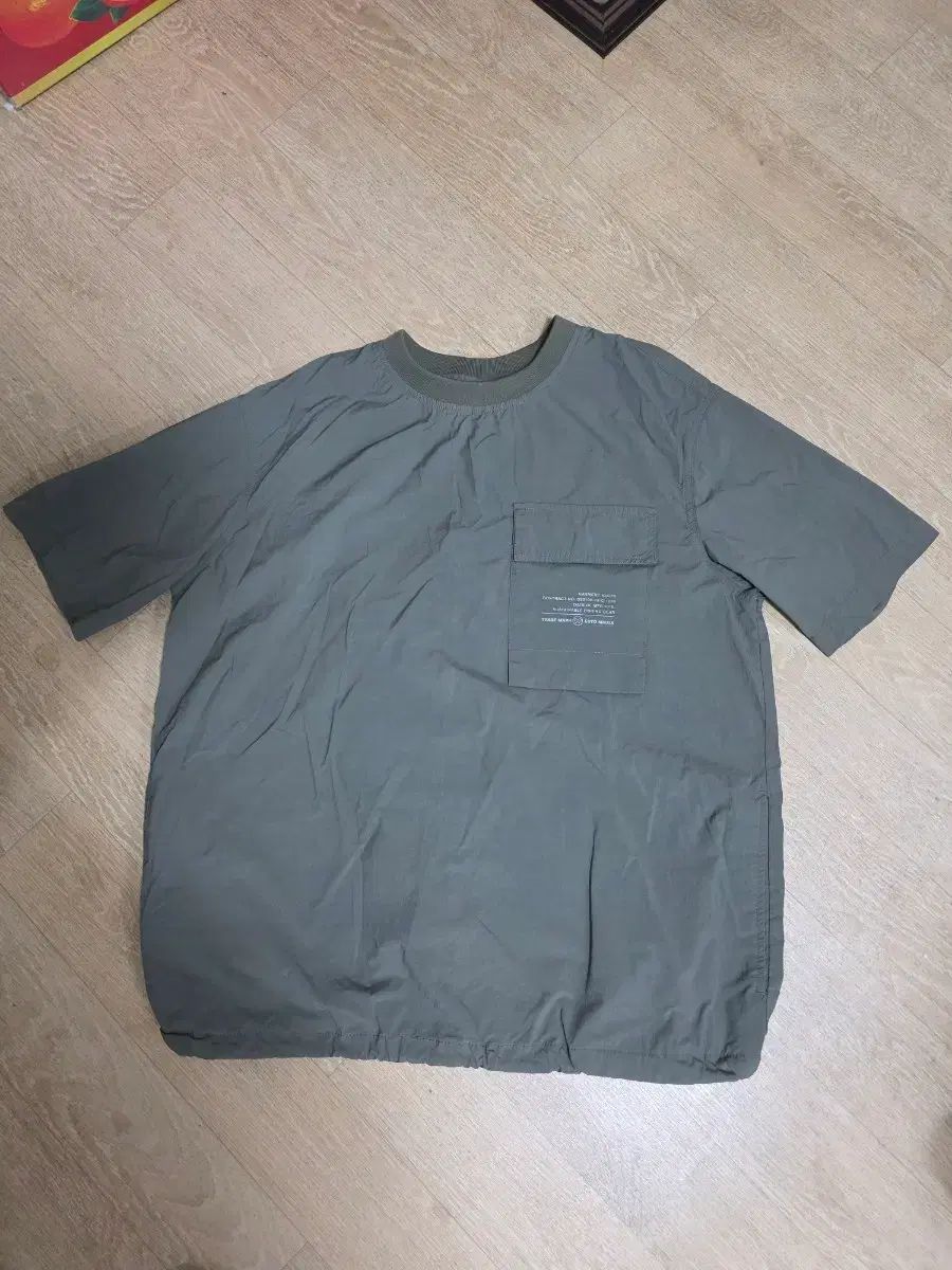 ヒールリーメント ウーブン 半袖Tシャツ ウィンドブレーカー L