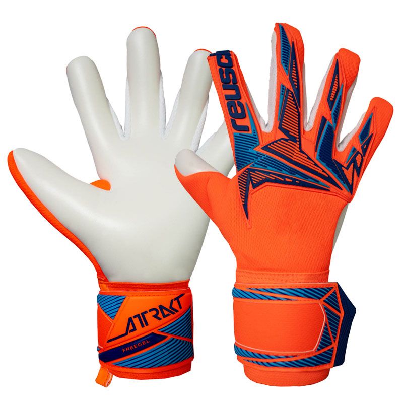 ロイシュ reusch アトラクト フリーゲル アドバンス サッカー ゴールキーパーグローブ キーテ 26AW (5670035-2290)、(2290)オレンジ