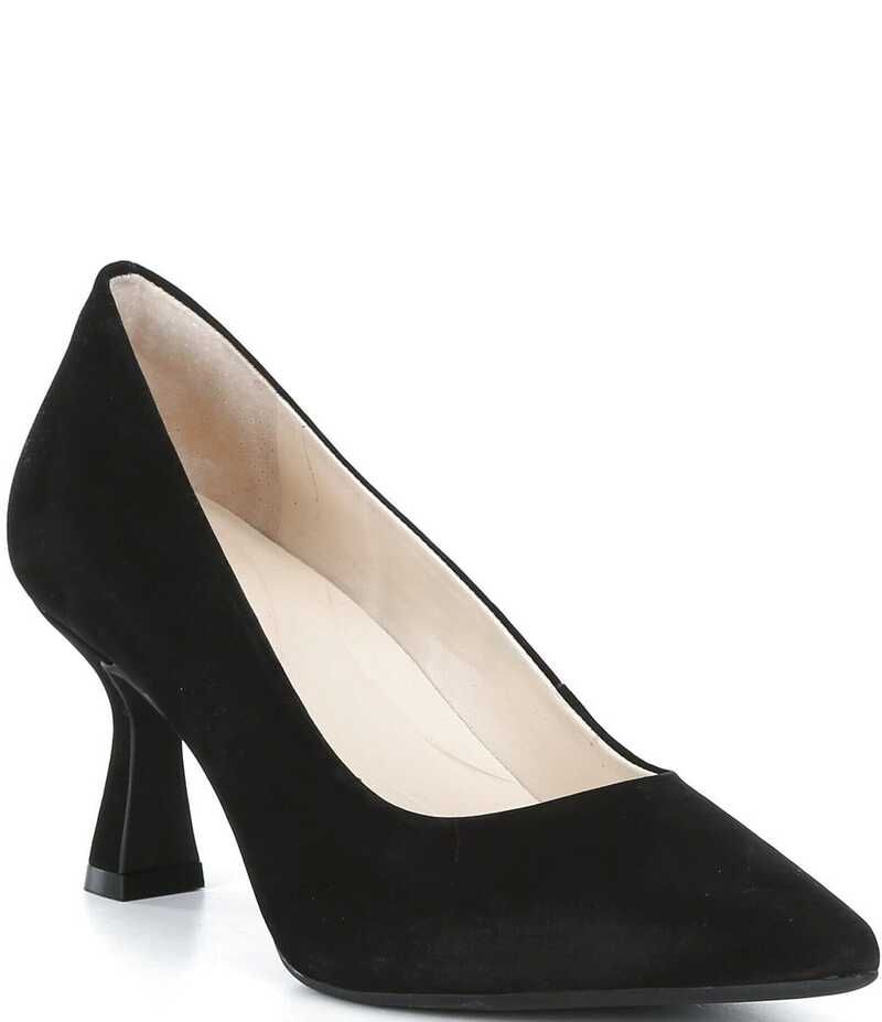 アレックスマリー レディース シューズ ヒール スエード Alex Marie Cowen Suede Pointed Toe Pumps Black ブラック