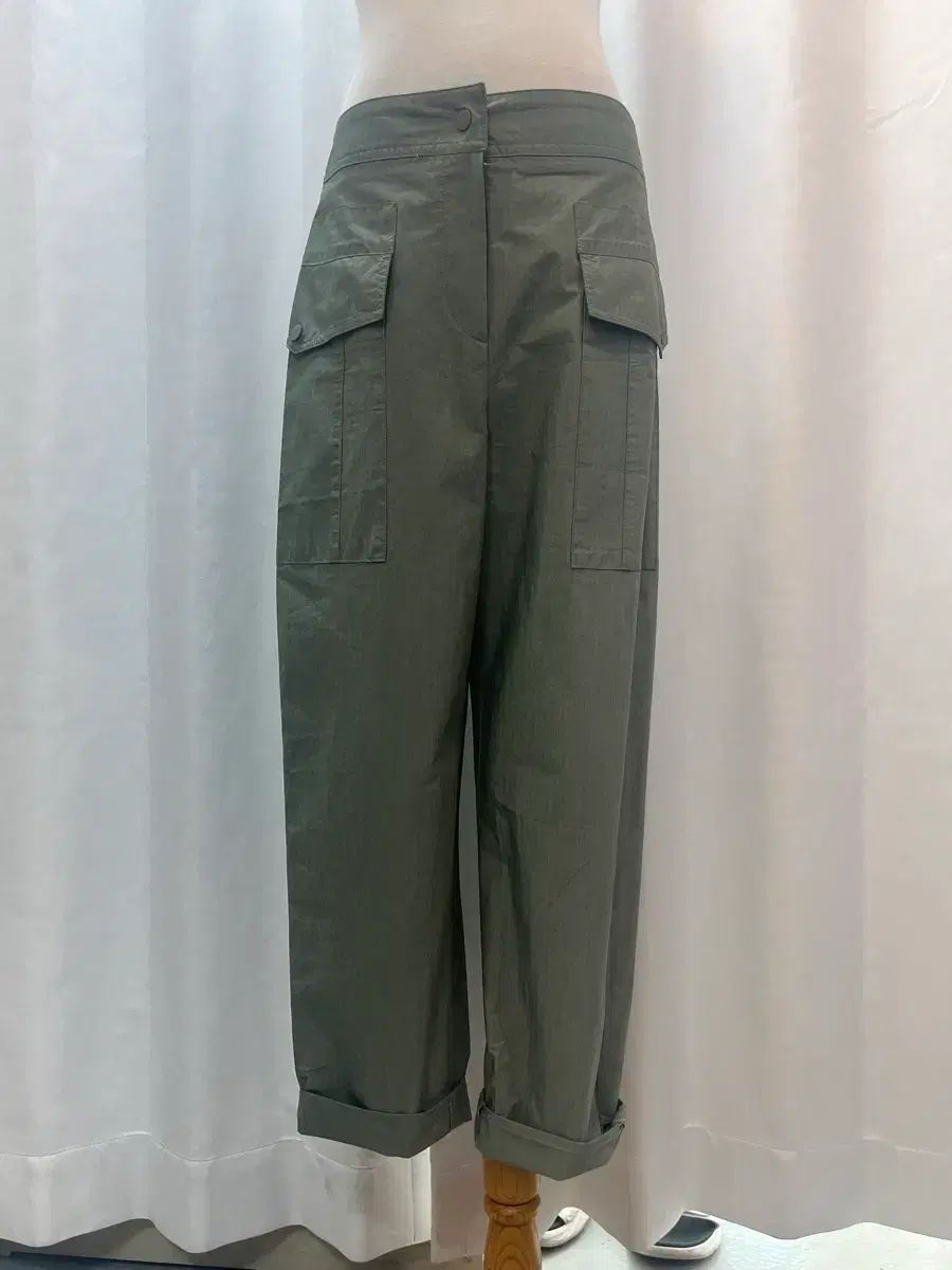 ハンサム マイン(MINE) カーゴ スラックス / カーキ / 新品級