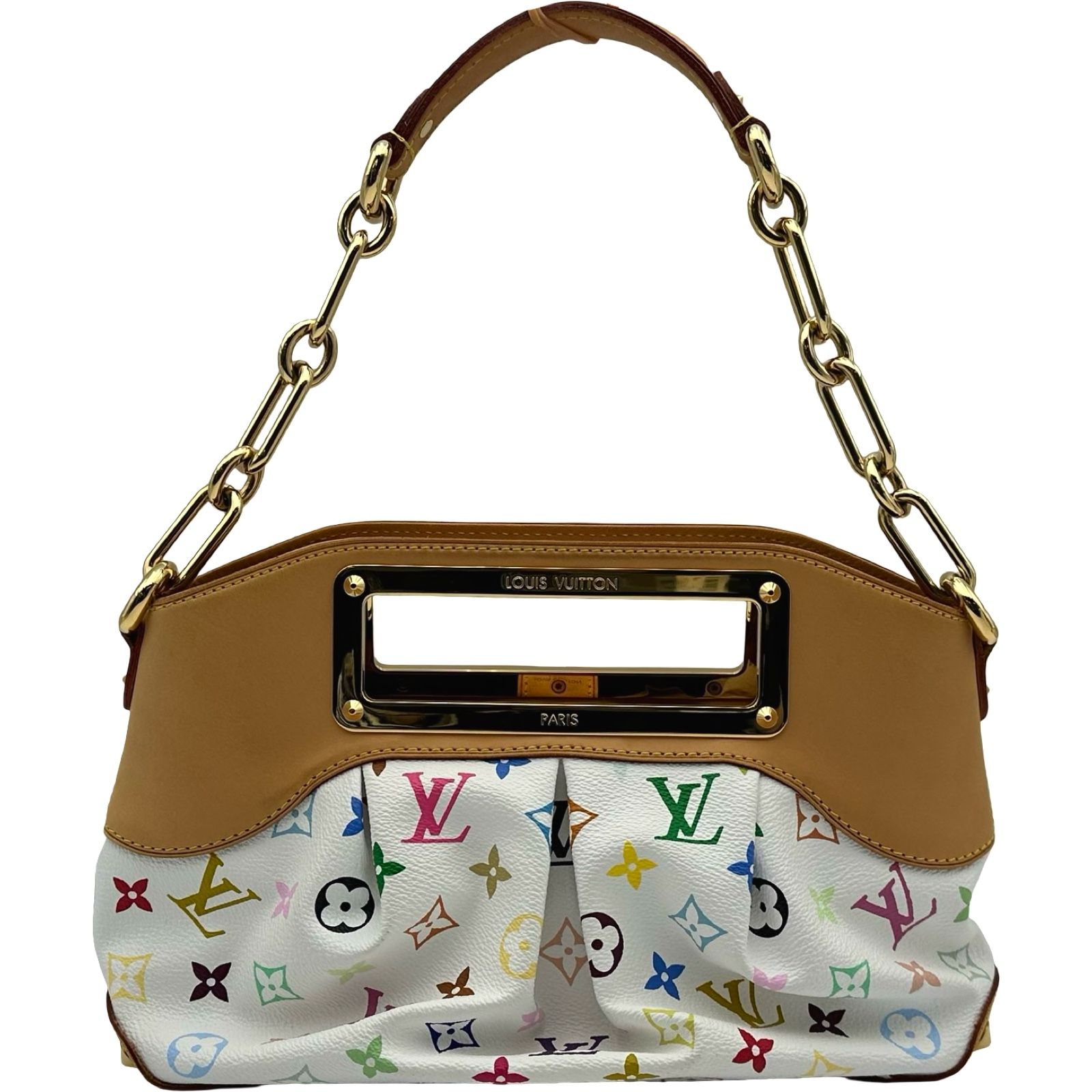 ルイ・ヴィトン LOUIS VUITTON ジュディPM M40257 ブロン マルチカラー レディース ハンドバッグ