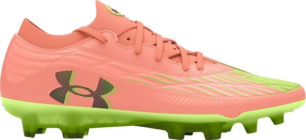 アンダーアーマー レディース シューズ スニーカー Under Armour Magnetico Elite 4 FG Soccer Cleats OrangeGreen オレンジ