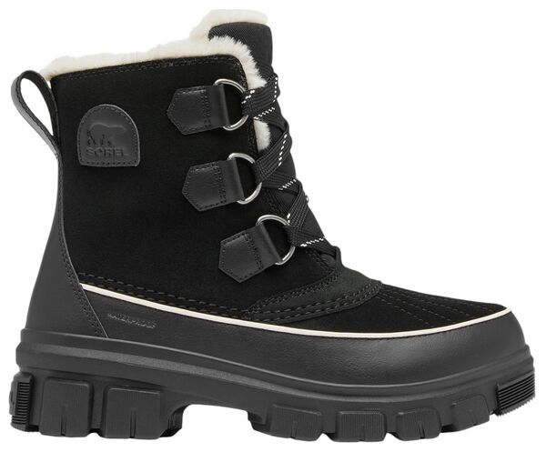 ソレル レディース シューズ スニーカー ブーツ Sorel Womens Tivoli V Waterproof Boot BlackFawn ブラック