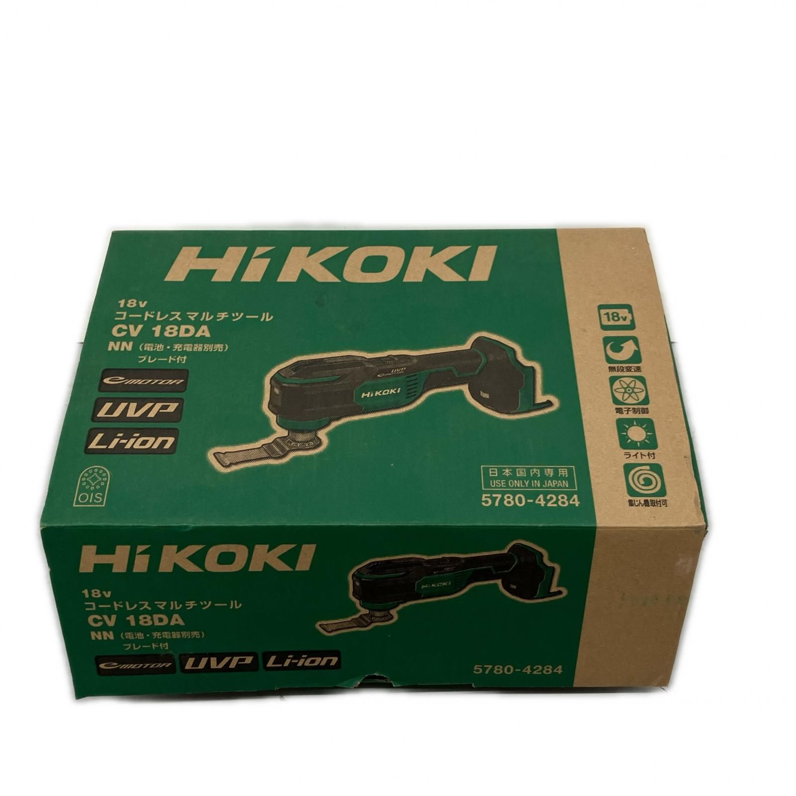 HiKOKI ハイコーキ コードレス式 マルチツール 18v 充電池1個付 CV18DA グリーン