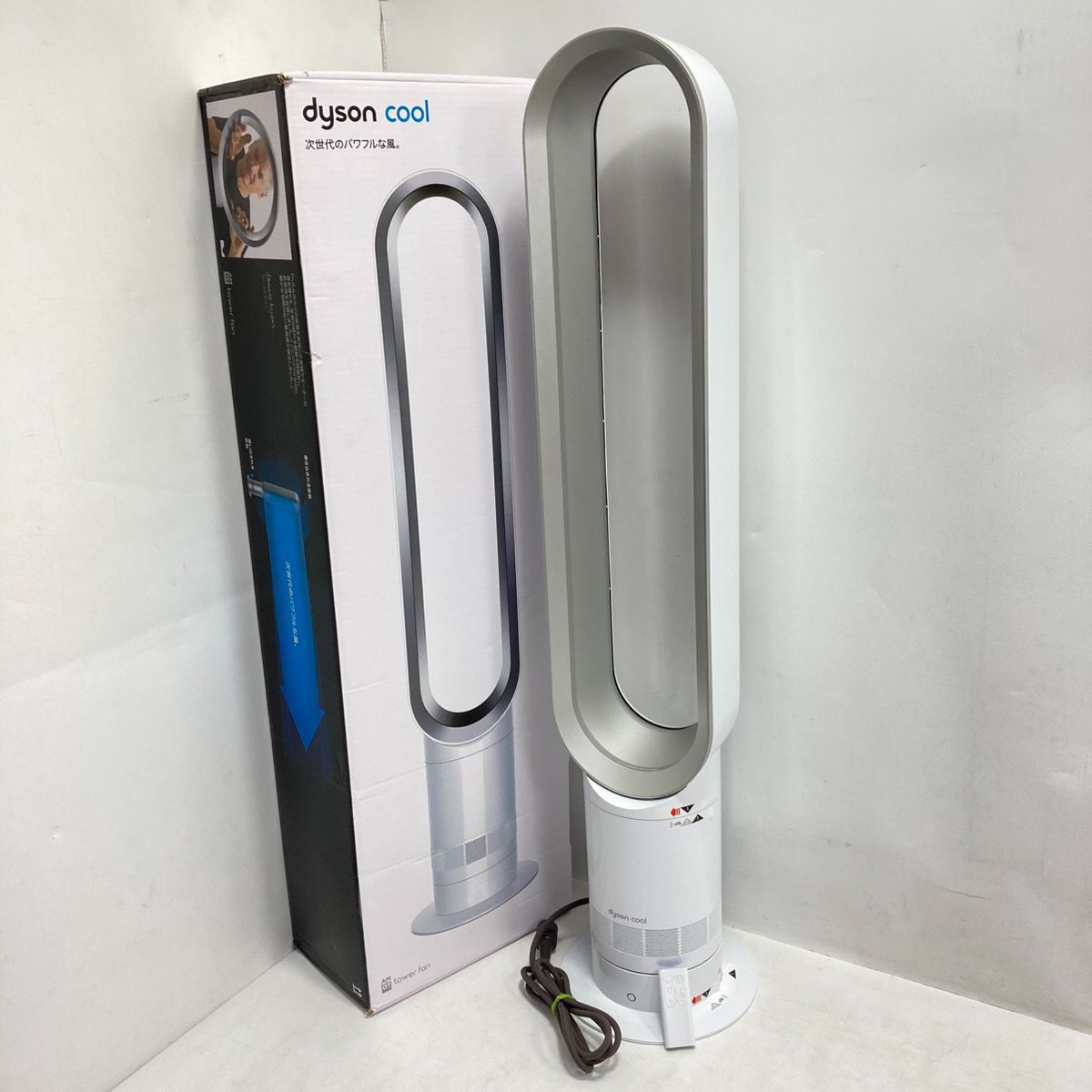 ダイソン dyson AM07DC WS タワーファン AM07 - メルカリ