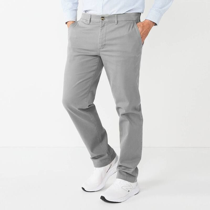 ソノマ メンズ ボトムス カジュアルパンツ Mensonoma Goods For Life Flexwear StraightFit Chinos Alloy