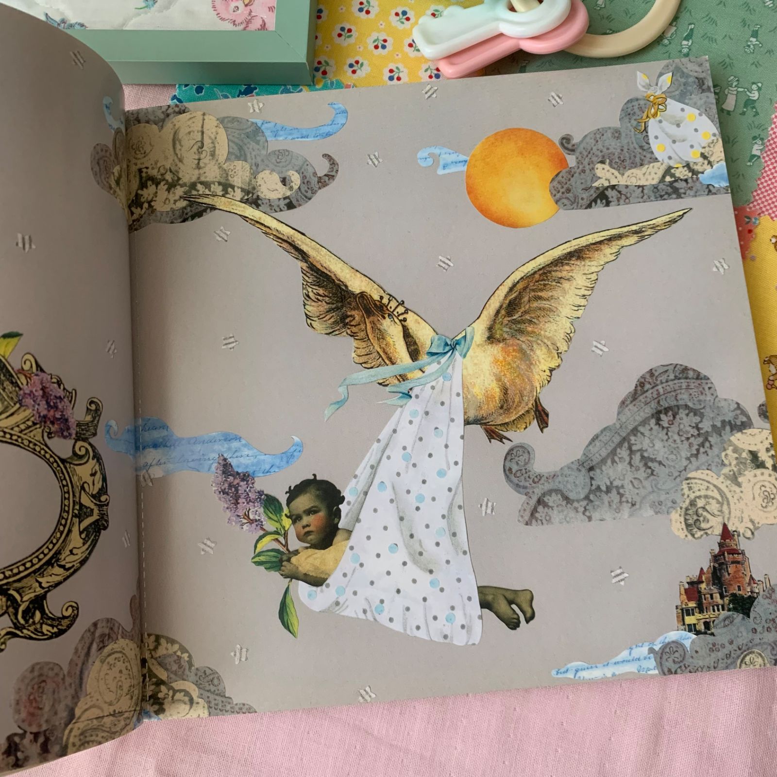 海外 ヴィンテージ風 洋書 スクラップブック ジャンクジャーナル