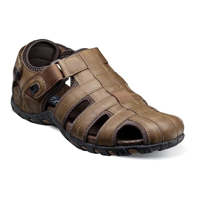 ノンブッシュ メンズ シューズ サンダル Nunn Bush Rio Bravo Mens Fisherman Sandals Tan タン