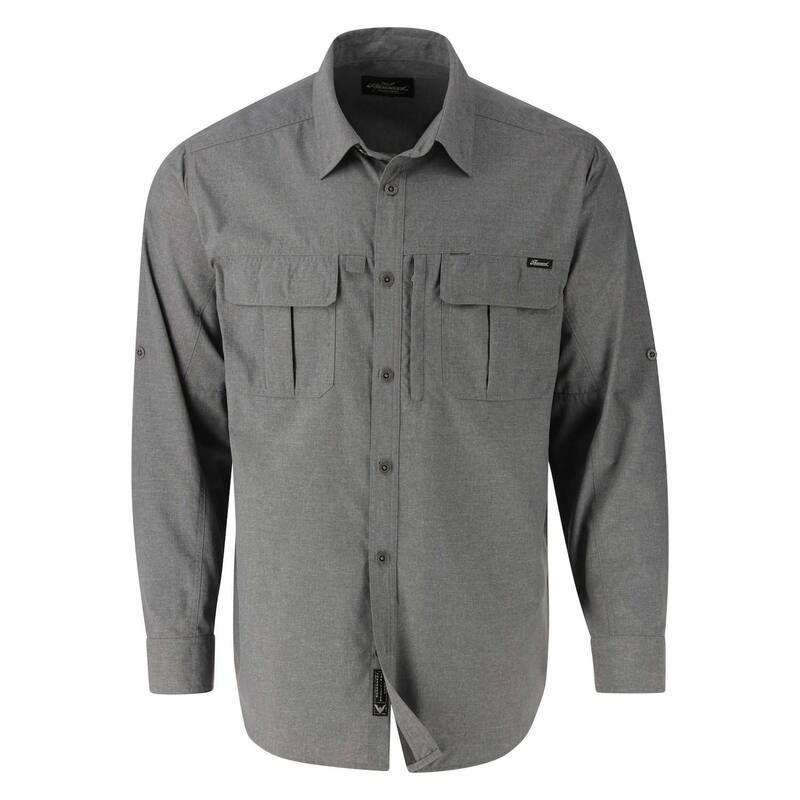 ソログッド メンズ トップス Tシャツ Thorogood Mens Convertible Long Sleeve Work Shirt Quiet Shade