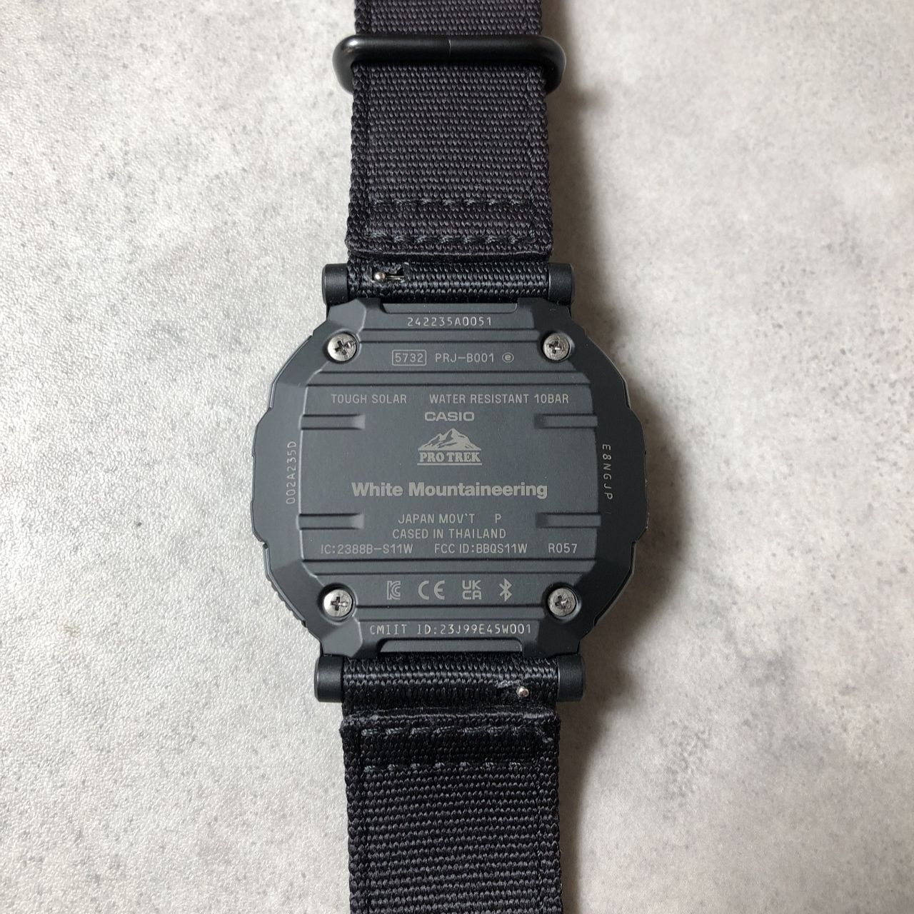PQ386◇PROTREK / White Mountaineering : PRJ-B001WM-1JR 腕時計 